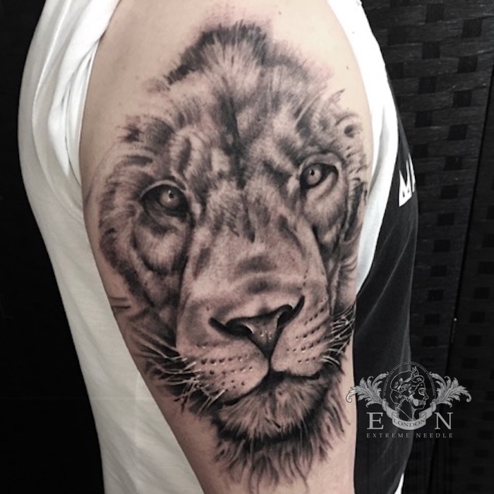 Lion tattoo